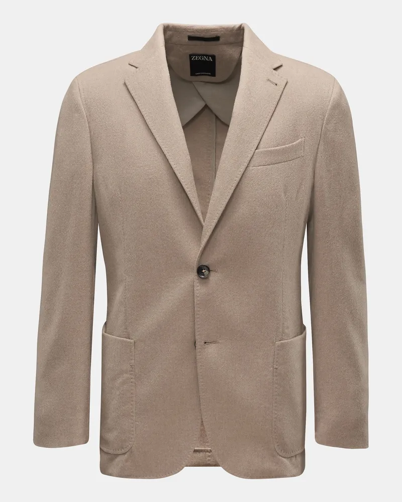 Ermenegildo Zegna Herren - Cashmere Sakko beige Beige