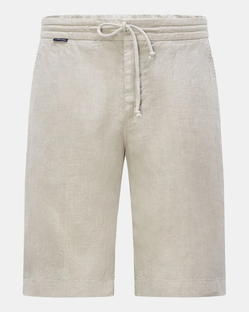 04651/ Herren - Leinen-Bermudas 'Linen Bermuda' beige Beige