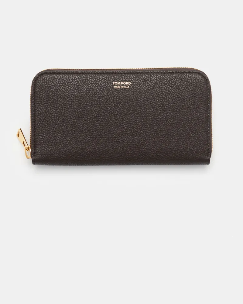 Tom Ford Herren - Portemonnaie dunkelbraun Dunkelbraun