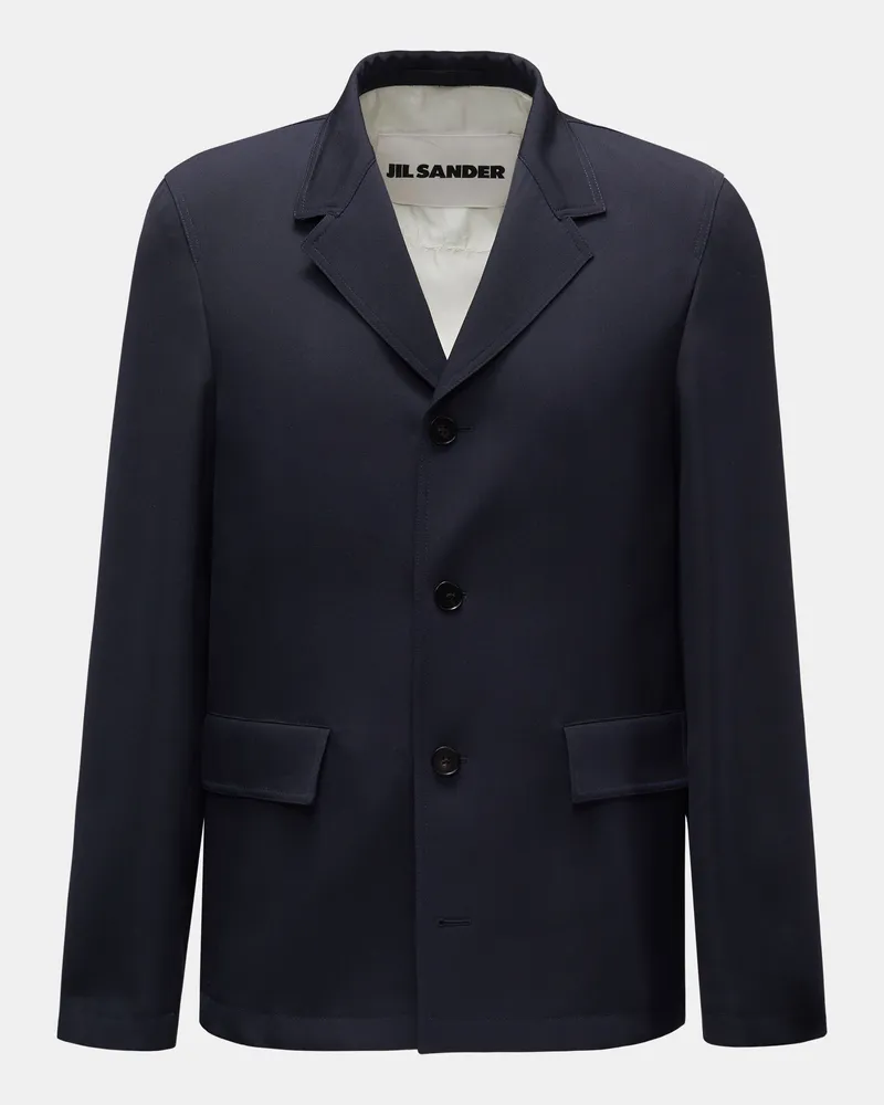 Jil Sander Herren - Woll-Twill Sakko navy Navy