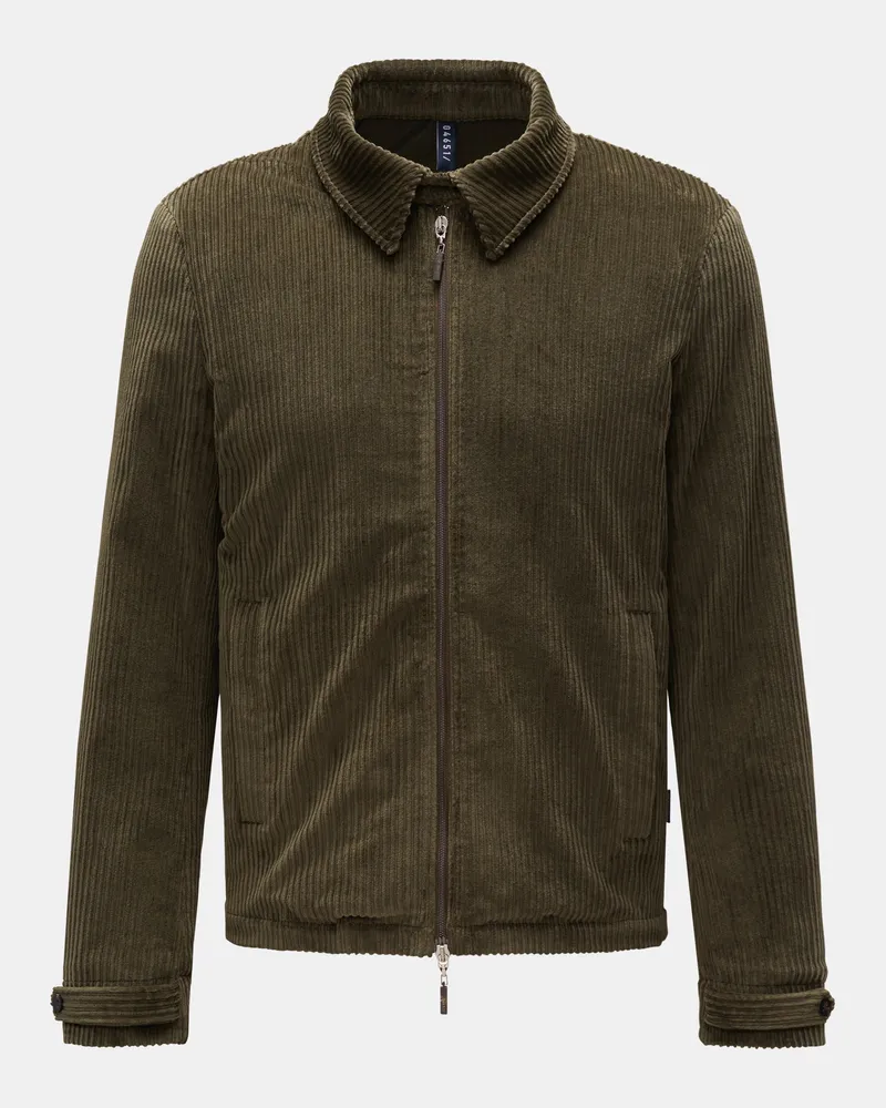 04651/ Herren - Cordjacke 'Cord Blouson' oliv Oliv