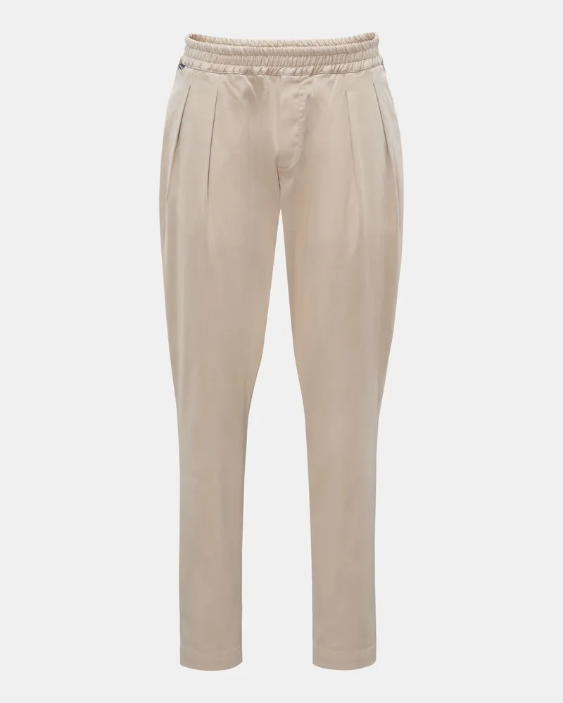 04651/ Herren - Joggpants 'Chino Jogger' beige Beige