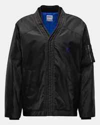 Marcelo Burlon | County of Milan Jacke 'Cross Kimono Bomber' schwarz Schwarz