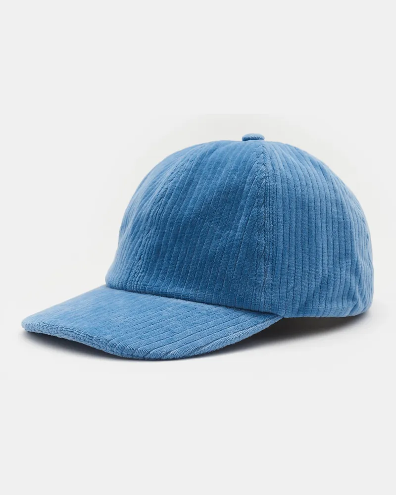 04651/ Herren - Kinder Cord-Baseball-Cap 'Oyster' hellblau Hellblau