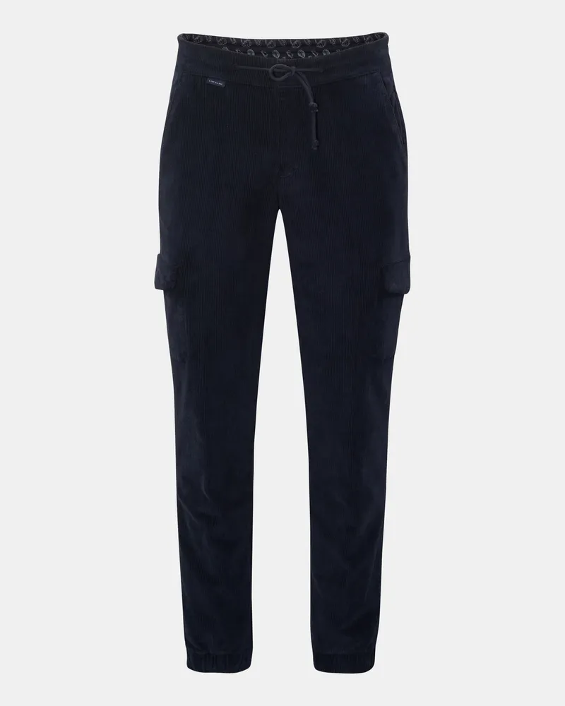 04651/ Cord-Joggpants 'Smart Cord Cargo' navy Navy