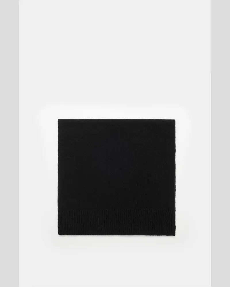 von BRAUN Herren - Cashmere Schal schwarz Schwarz
