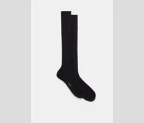 Herren - Kniestrumpf 'No. 10' schwarz