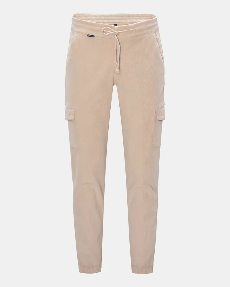 04651/ Cord-Joggpants 'Smart Cord Cargo' beige Beige