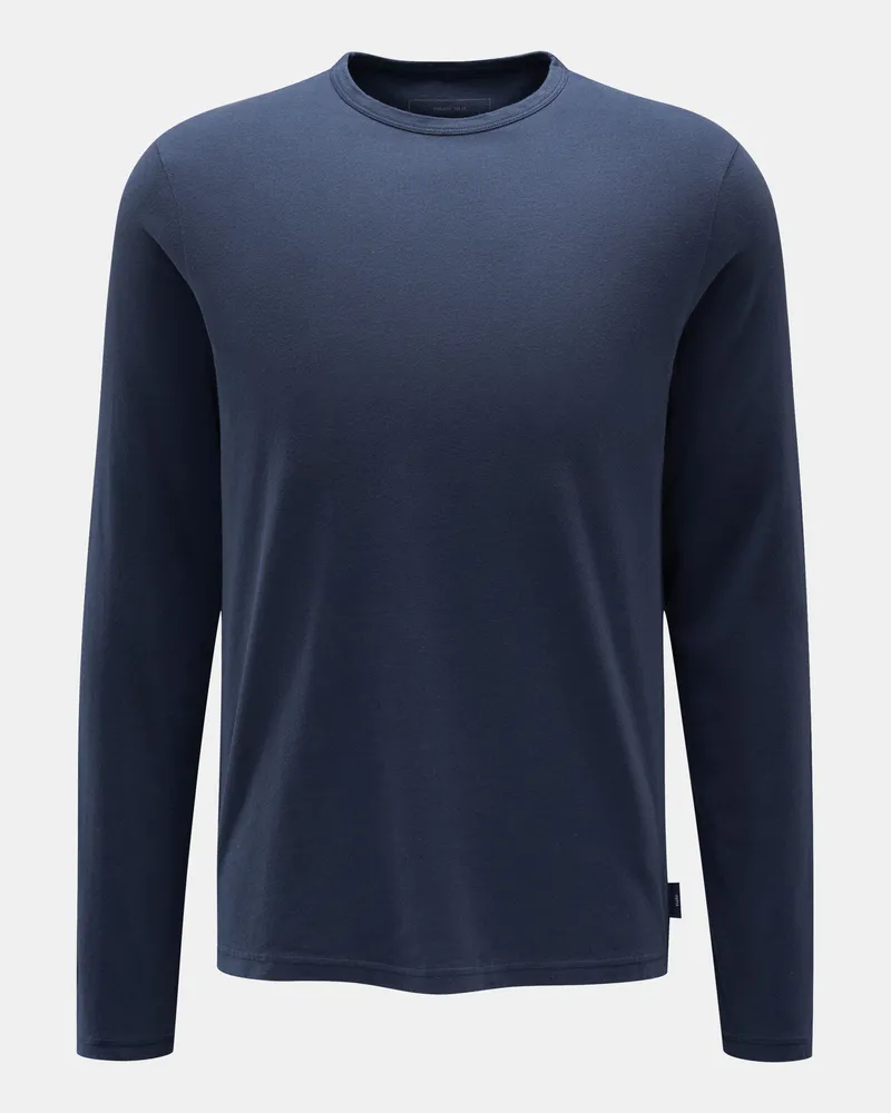 04651/ Herren - Rundhals-Longsleeve 'Organic Tee LS' navy Navy