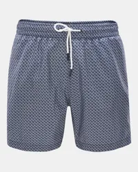 04651/ Badeshorts 'Tile Swim' navy/weiß Navy