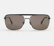 Herren - Sonnenbrille 'Nolan' schwarz/grau