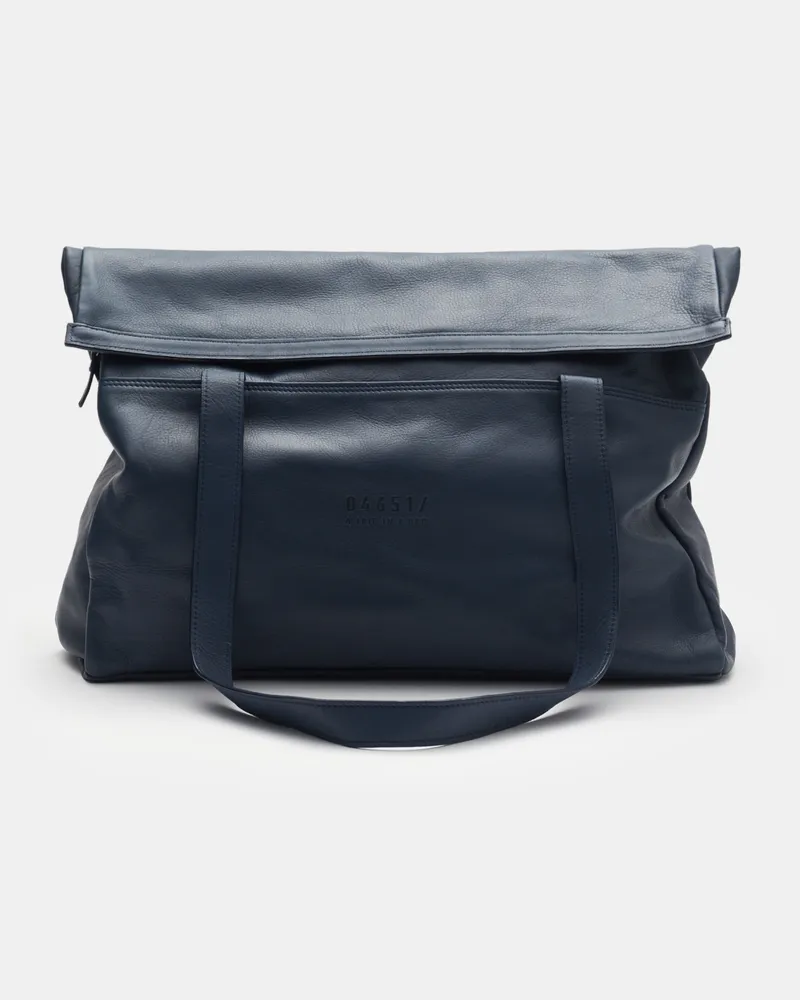04651/ Herren - Tasche 'Messenger Bag Nubuck' rauchblau Rauchblau