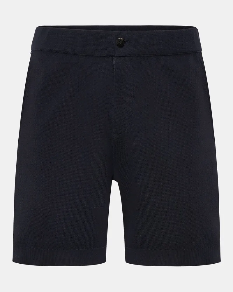 04651/ Herren - Piqué-Shorts dark navy Dark