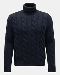 von BRAUN Cashmere Rollkragenpullover navy Navy