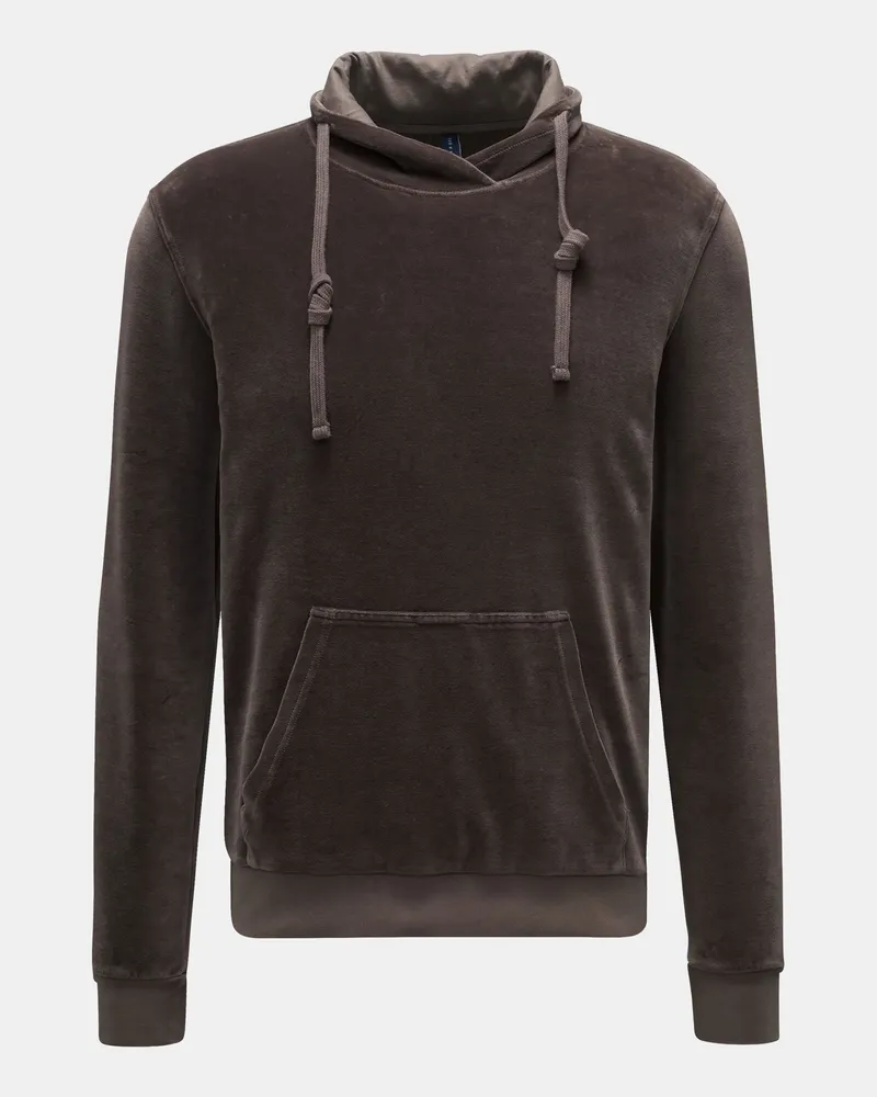 04651/ Herren - Nicki-Pullover 'Nicki Turtle' dunkelbraun Dunkelbraun
