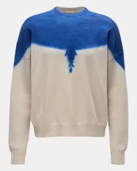 Marcelo Burlon | County of Milan Rundhalspullover 'Spray Wings' blau/creme Creme