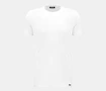 Herren - Rundhals-Unterhemd weiß