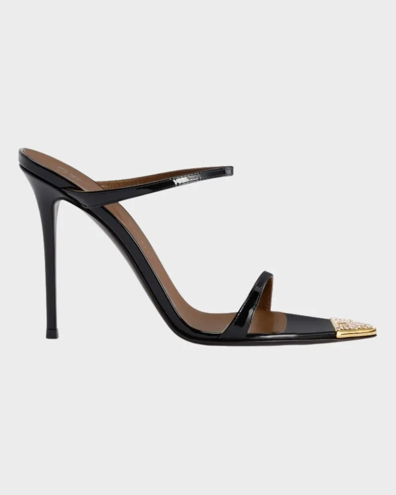 Giuseppe Zanotti INTRIIGO JEWELRY 105 Sandalen Schwarz