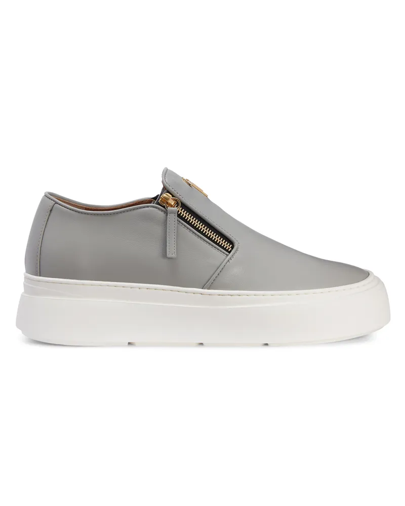 Giuseppe Zanotti GZ MIKE ZIP Loafer Grau