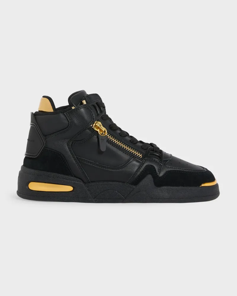 Giuseppe Zanotti GHOST HIGH High Top Sneakers Black