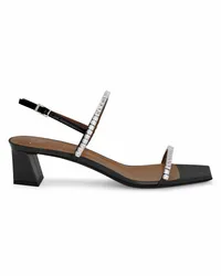 Giuseppe Zanotti VALENTIINE CRYSTAL Sandalen Schwarz