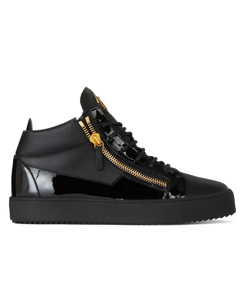 Giuseppe Zanotti KRISS Mid Top Sneakers Schwarz