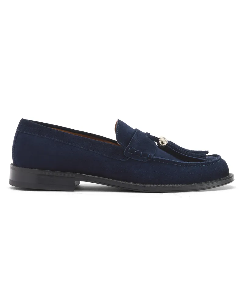 Giuseppe Zanotti GZ-MIT TASSELS moccassins Blau