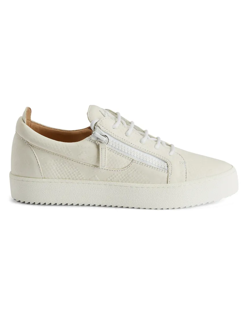 Giuseppe Zanotti FRANKIE Low-top sneakers Weiss
