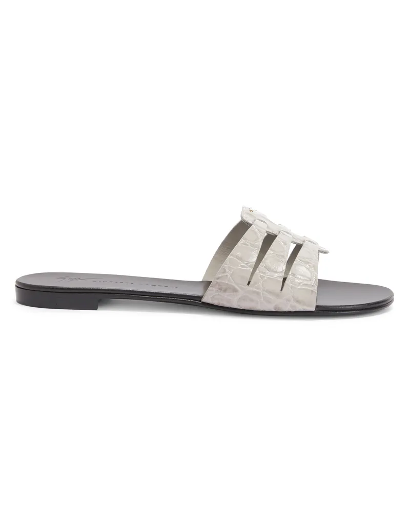 Giuseppe Zanotti ADHELINE Flache Schuhe Grau