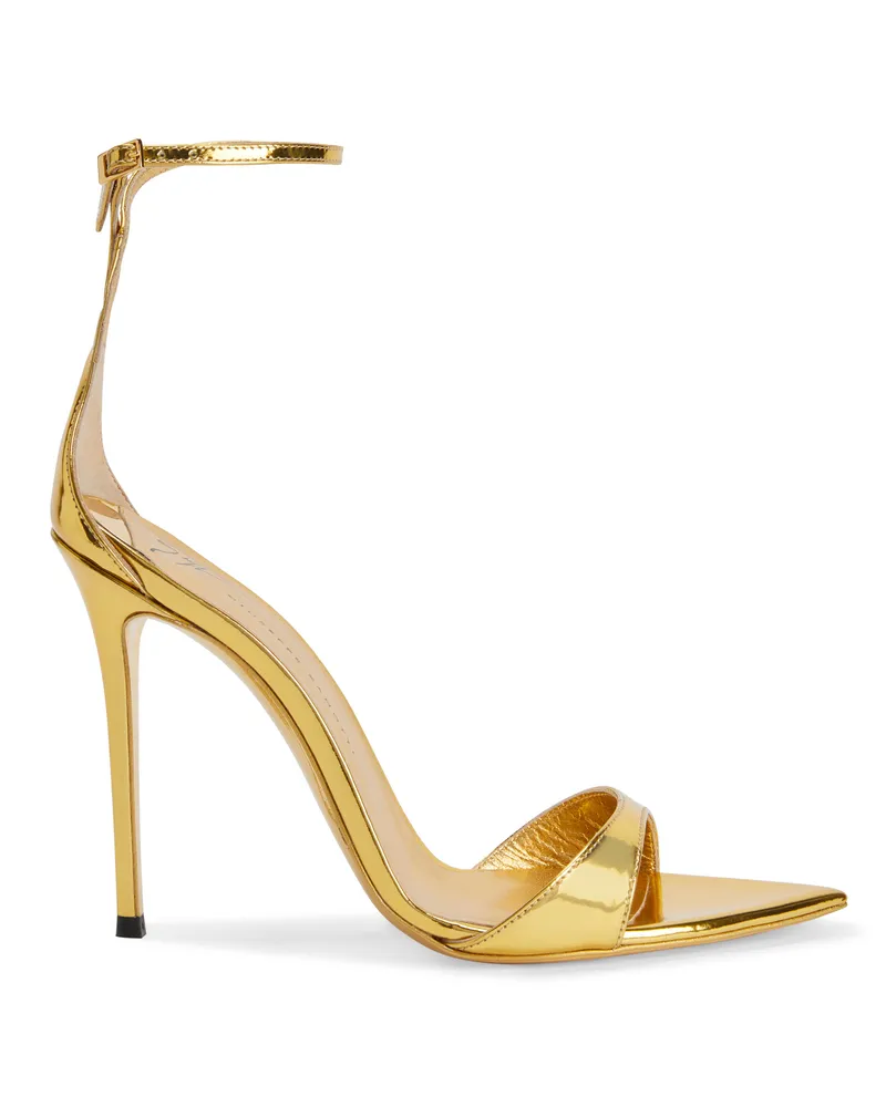 Giuseppe Zanotti INTRIIGO STRAP Sandalen Goldfarben