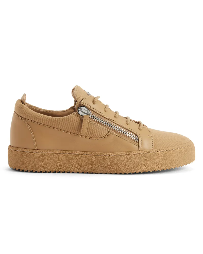 Giuseppe Zanotti FRANKIE Low-top sneakers Beige