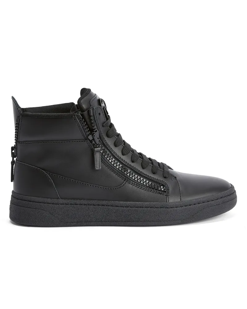 Giuseppe Zanotti GZ94 Mid Top Sneakers Schwarz