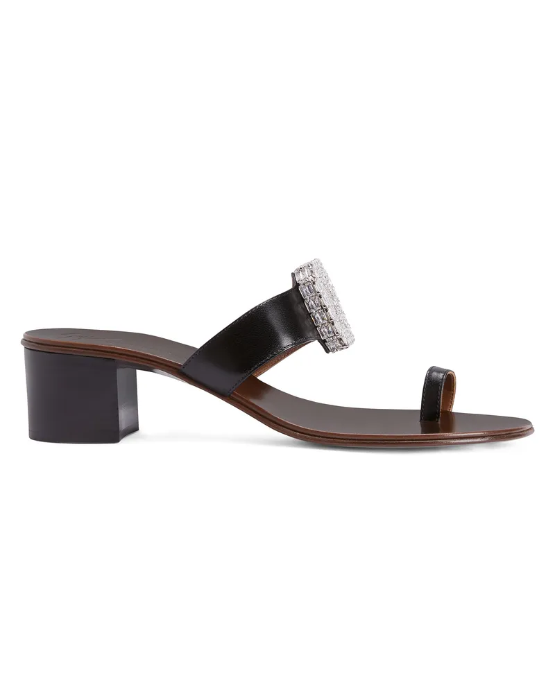 Giuseppe Zanotti BLAHIR MULE 40 Sandalen Schwarz