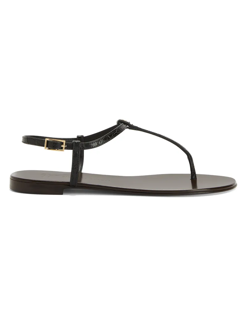 Giuseppe Zanotti DORIAANE Flache Schuhe Schwarz