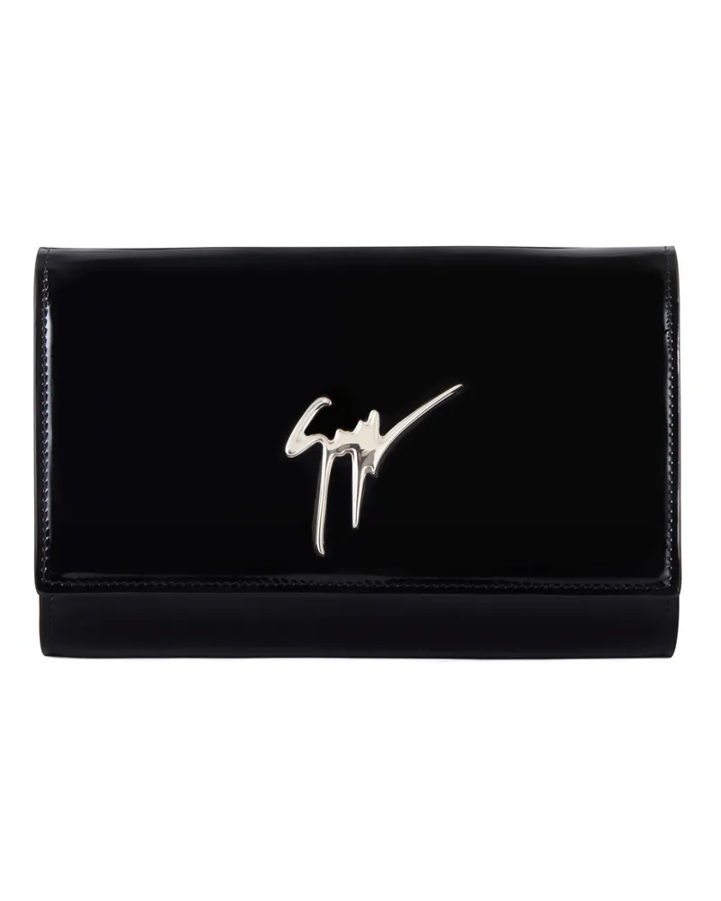 Giuseppe Zanotti CLEOPATRA Brieftasche Schwarz