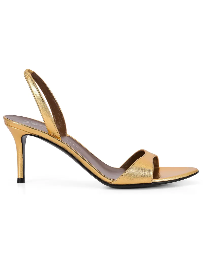 Giuseppe Zanotti LILIBETH 70 Sandalen Goldfarben