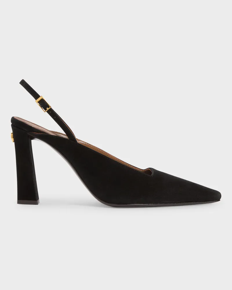 Giuseppe Zanotti SEAL SLINGBACK 90 Pumps Schwarz