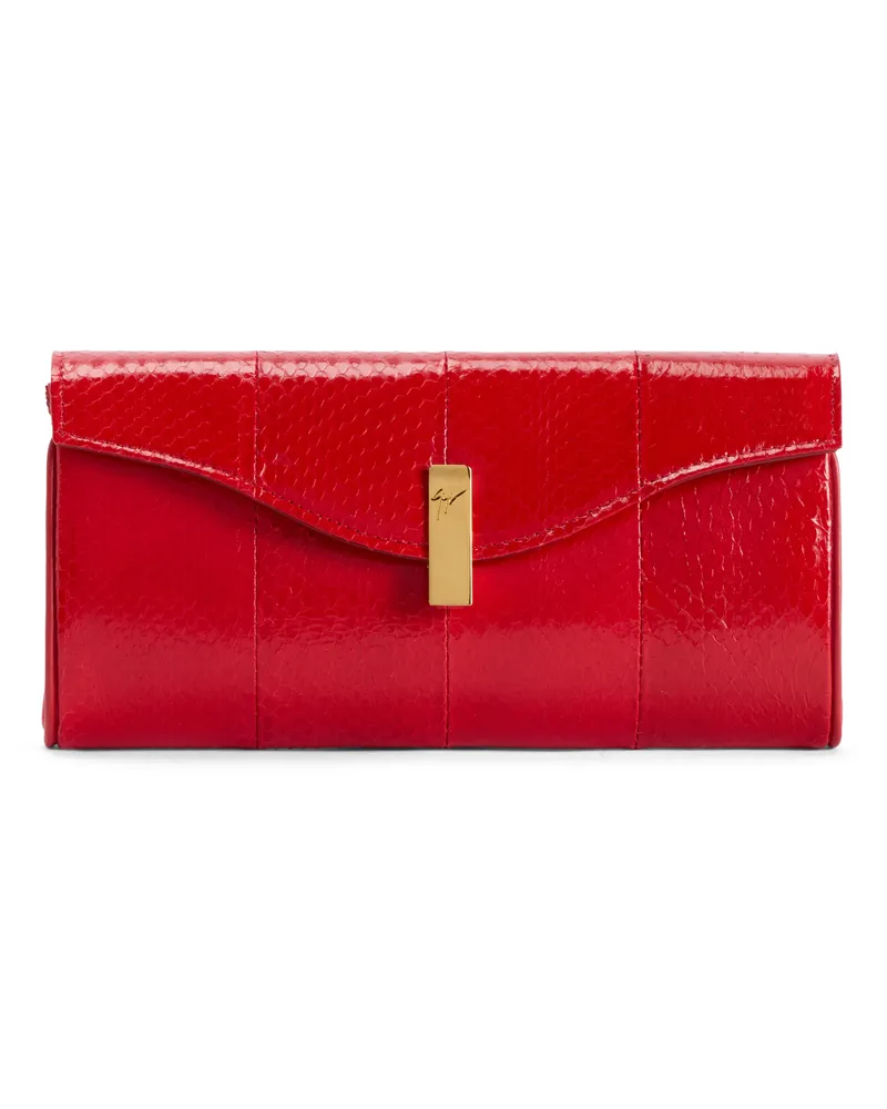 Giuseppe Zanotti FLUTIE Brieftasche Rot