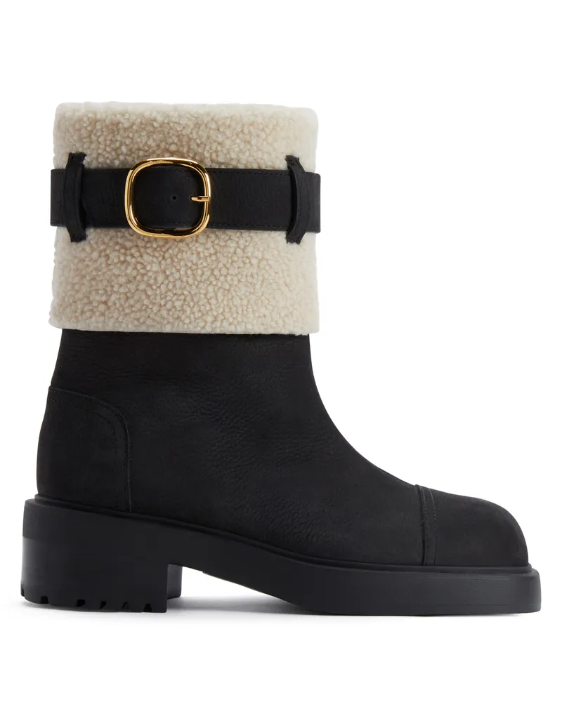 Giuseppe Zanotti COURMAYEUR BOOT Stiefel Schwarz