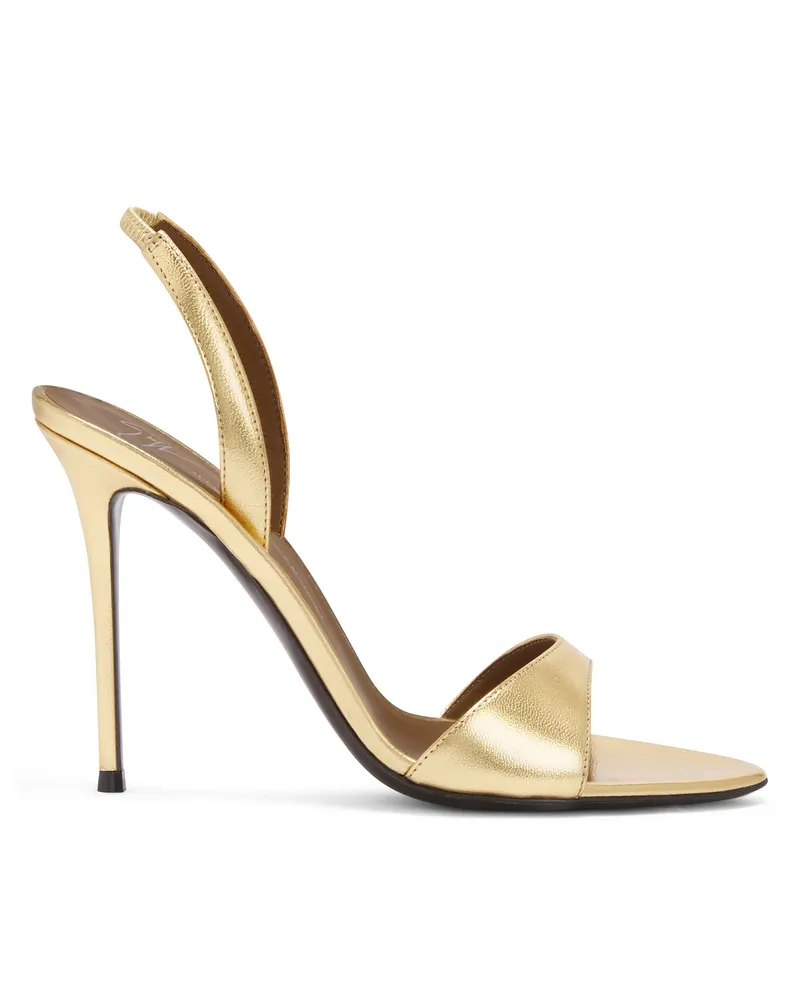 Giuseppe Zanotti LILIBETH 105 Sandalen Goldfarben