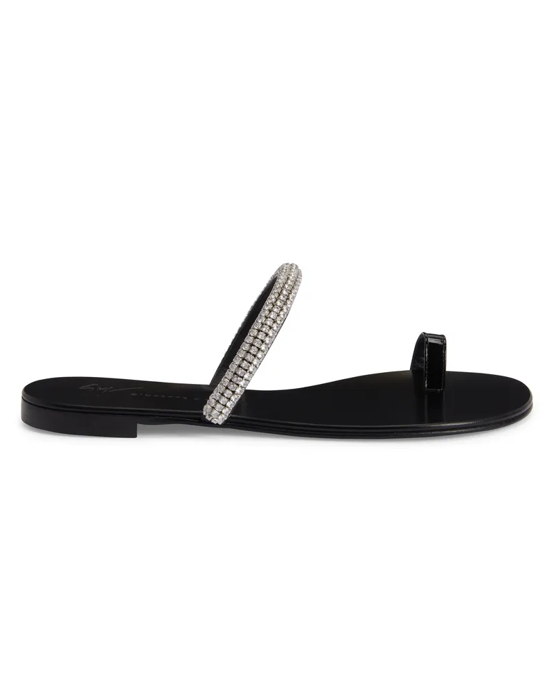 Giuseppe Zanotti GALASSIA FLAT Flache Schuhe Schwarz