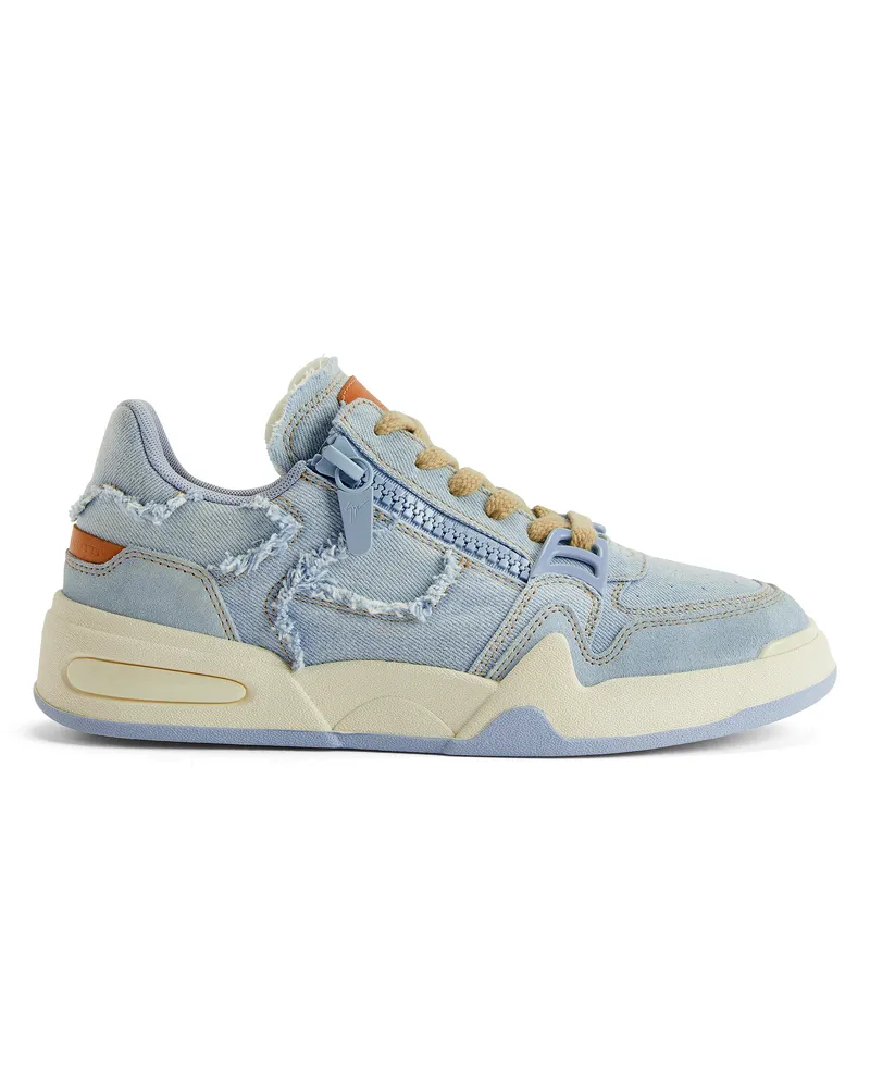 Giuseppe Zanotti GZ-GHOST Low-top sneakers Hellblau