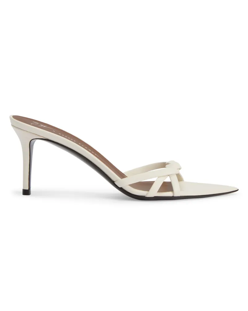 Giuseppe Zanotti INTRIGO BRAID 70 Sandalen Ivory