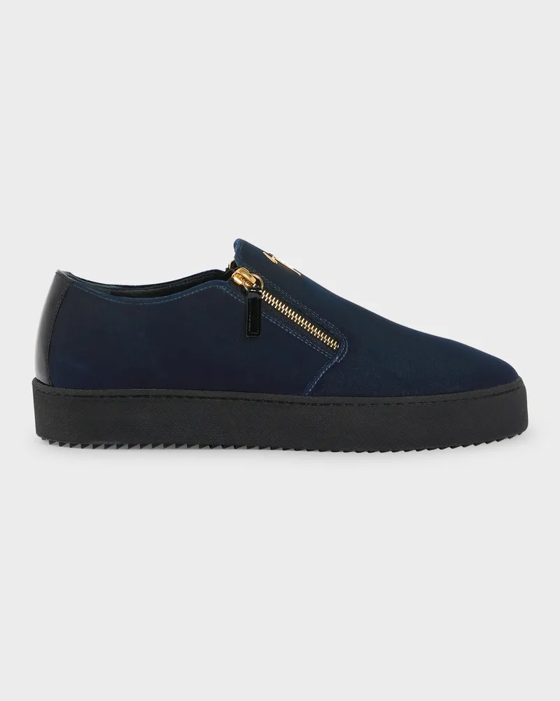 Giuseppe Zanotti GZ-KOBE Slip-on Blau