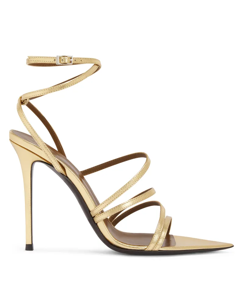 Giuseppe Zanotti INTRIIGO CLAIRE 105 Sandalen Goldfarben