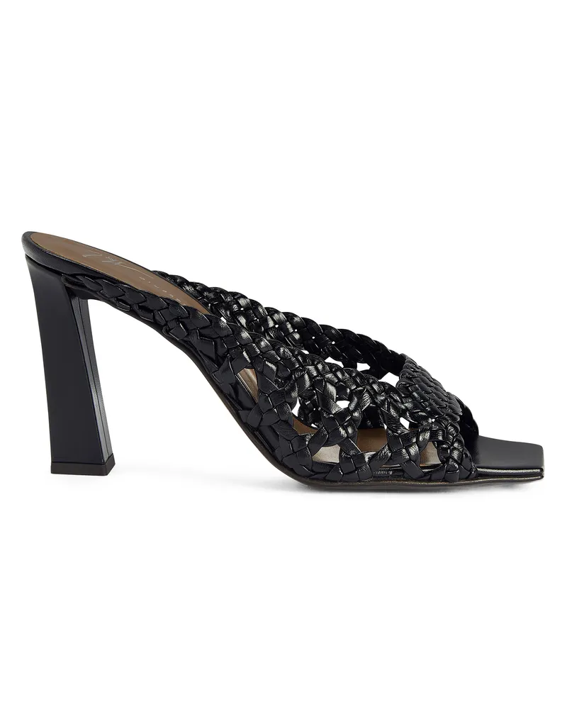 Giuseppe Zanotti GZ MYA CAGE 90 Sandalen Schwarz
