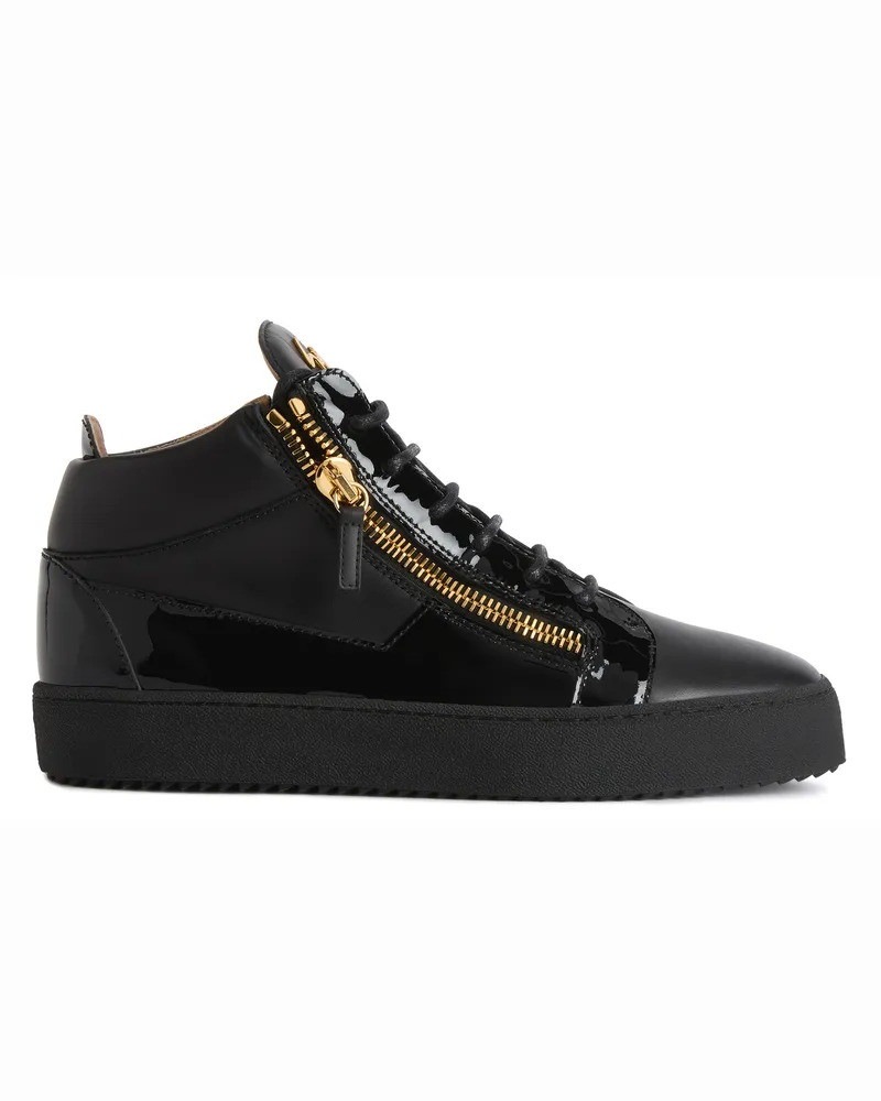 Giuseppe Zanotti KRISS Mid Top Sneakers Schwarz