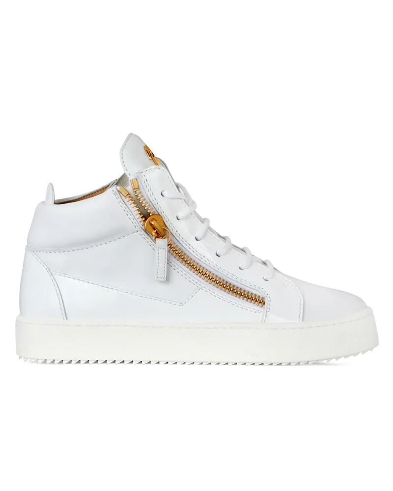 Giuseppe Zanotti KRISS Mid Top Sneakers Weiss