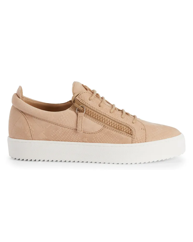 Giuseppe Zanotti FRANKIE Low-top sneakers Beige