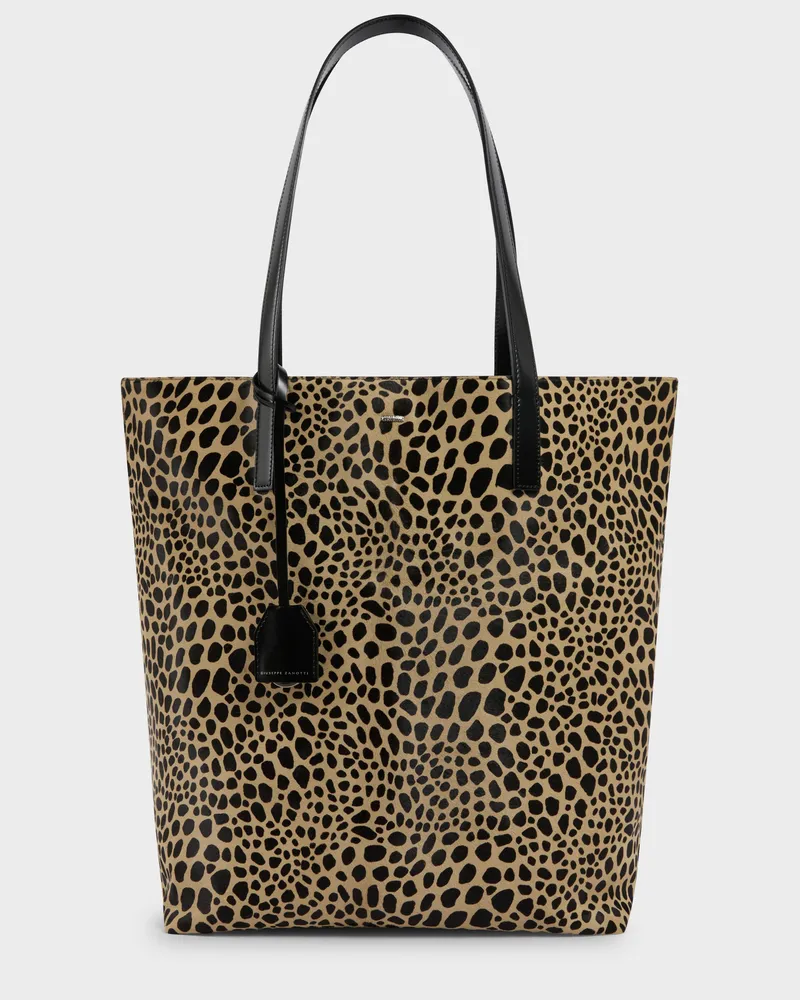Giuseppe Zanotti WAGNER TOTE SAVAGE Umhängetaschen Natural